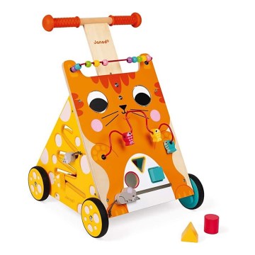 Janod - Andador com atividades gato