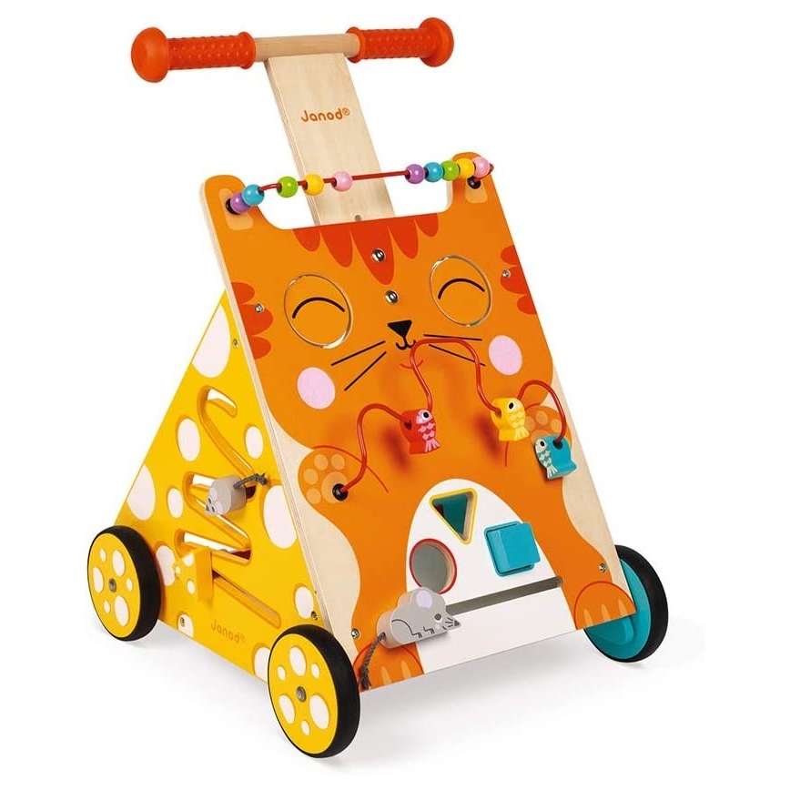 Janod - Andador com atividades gato
