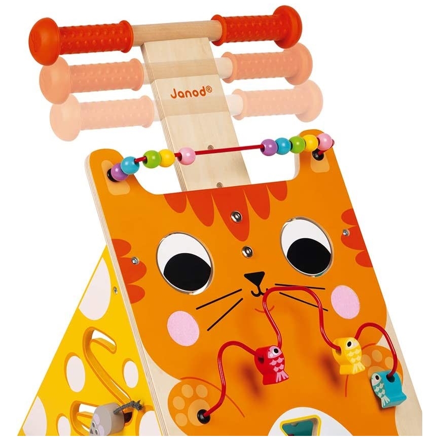 Janod - Andador com atividades gato