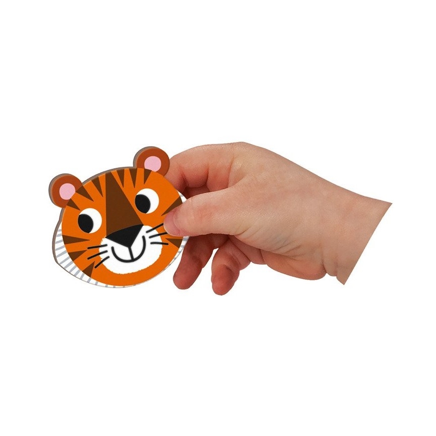 Janod - Conjunto interativo magnético MAGNETIBOOK animais