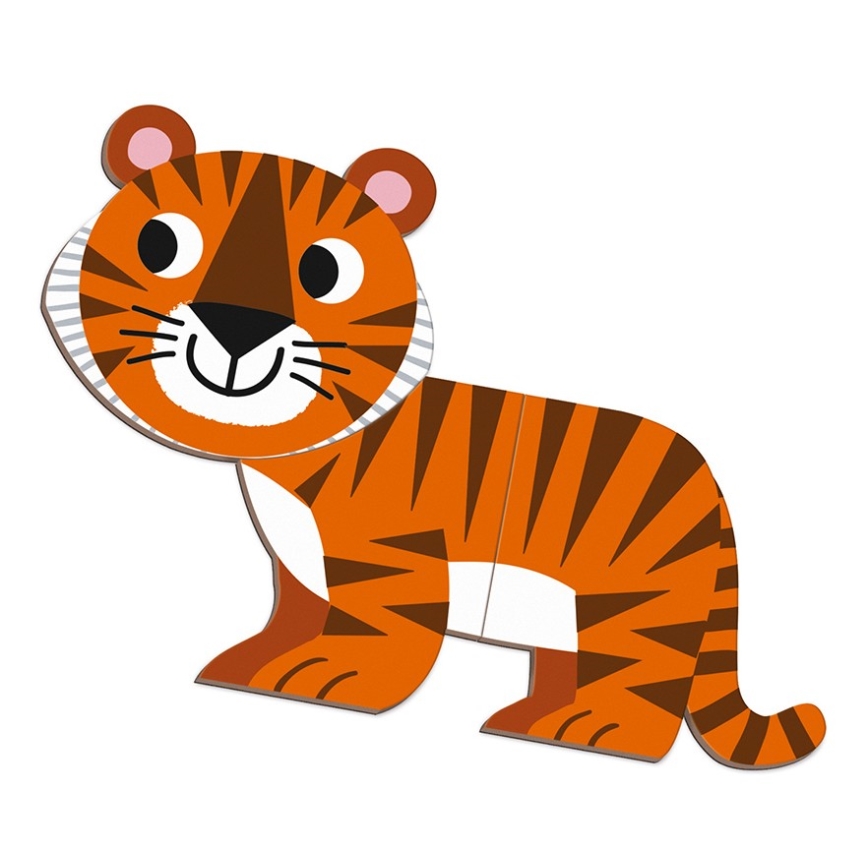 Janod - Conjunto interativo magnético MAGNETIBOOK animais