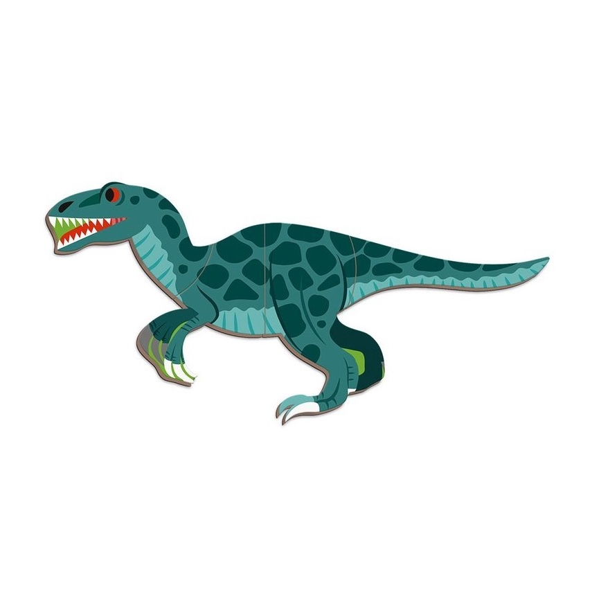 Janod - Conjunto interativo magnético MAGNETIBOOK dinossauros