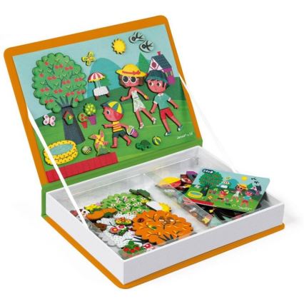 Janod - Conjunto interativo magnético MAGNETIBOOK estações do ano
