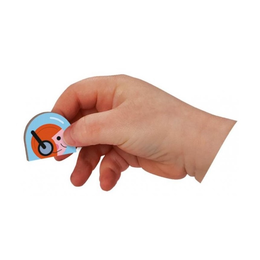 Janod - Conjunto interativo magnético MAGNETIBOOK veículos de transporte