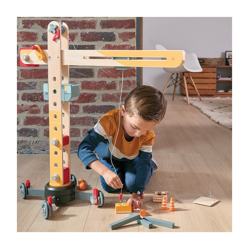 Janod - Guindaste de madeira BOLID