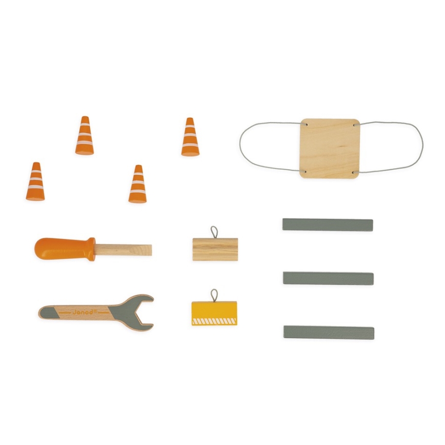 Janod - Guindaste de madeira BOLID