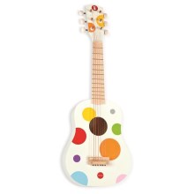 Janod - Guitarra para crianças CONFETTI 6 cordas
