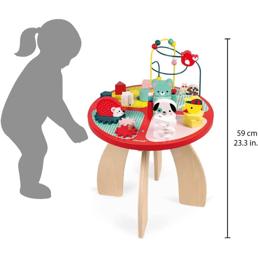 Janod - Mesa interativo infantil BABY FOREST