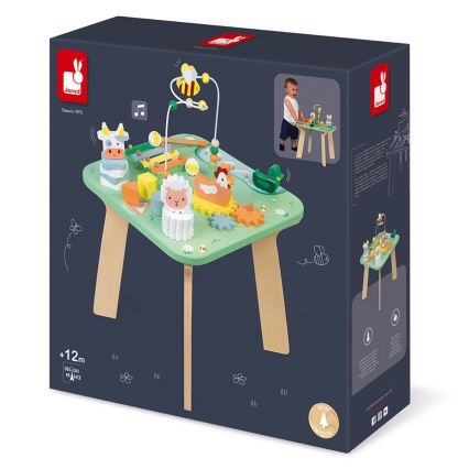 Janod - Mesa interativo infantil prado