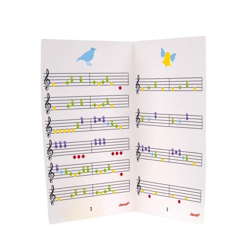 Janod - Piano eletrônico CONFETTI 4xAA