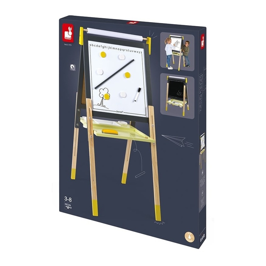 Janod - Quadro magnético cinza