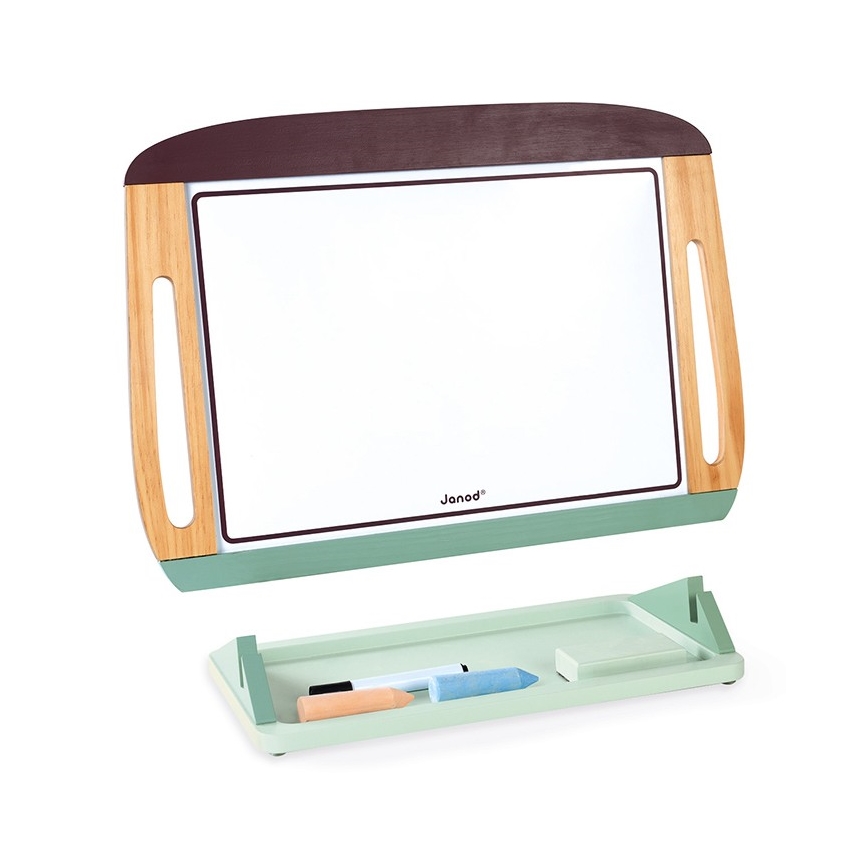 Janod - Quadro magnético de mesa verde/marrom