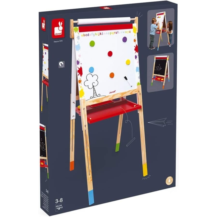 Janod - Quadro magnético vermelho