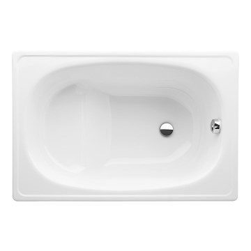 JIKA H2340000000001 - Banheira com assento RIGA 105x70 aço/branco