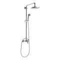 JIKA H3352770040001 - Conjunto de duche LYRA com misturador, acabamento cromado brilhante
