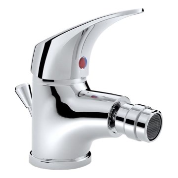 JIKA H3411N10041111 - Misturador para bidé com válvula de escoamento sem transbordo TALAS 12,6 cm cromo brilhante