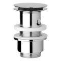 JIKA H3917100040001 - Válvula de escoamento CLICK-CLACK para lavatório, Ø 6,3 cm, cromado brilhante