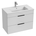 JIKA H4537621763001 - Móvel de casa de banho com lavatório CUBE 80 cm branco