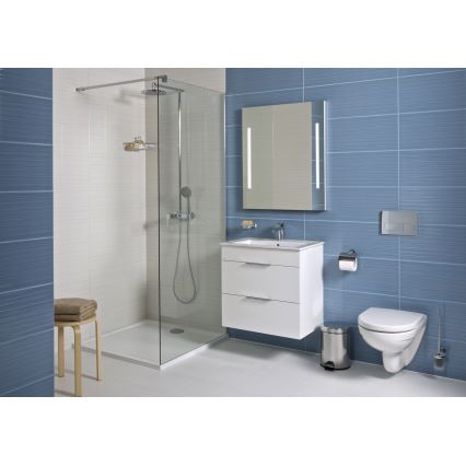 JIKA H4537621763001 - Móvel de casa de banho com lavatório CUBE 80 cm branco