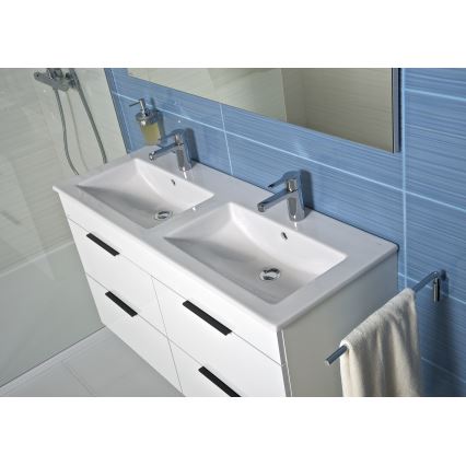 JIKA H4537621763001 - Móvel de casa de banho com lavatório CUBE 80 cm branco