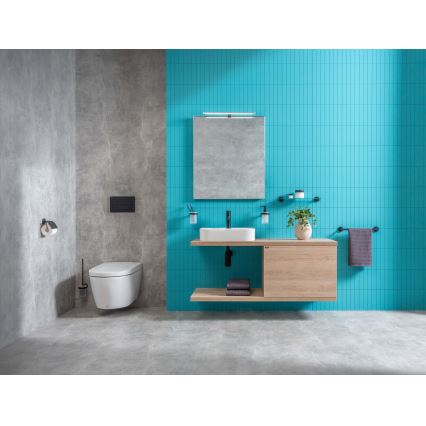 JIKA H8183620001111 - Lavatório de encostar ASTRA 50x40 cm cerâmica/branco