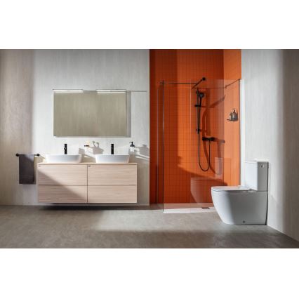 JIKA H8183820001041 - Lavatório de encostar LYRA 55x40 cm cerâmica/branco