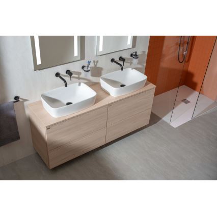 JIKA H8183820001041 - Lavatório de encostar LYRA 55x40 cm cerâmica/branco