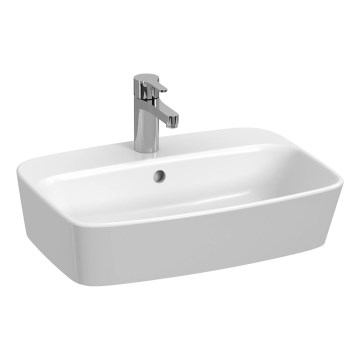 JIKA H8183820001041 - Lavatório de encostar LYRA 55x40 cm cerâmica/branco