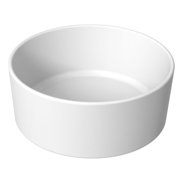 JIKA H8184200001121 - Lavatório de bancada CUBITO diâmetro 40 cm cerâmica/branco