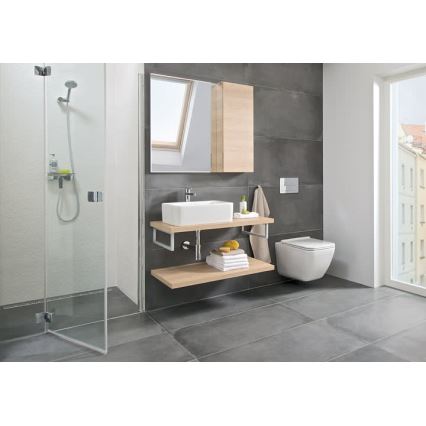 JIKA H8184230001121 - Lavatório de bancada CUBITO 50x35 cm cerâmica/branco