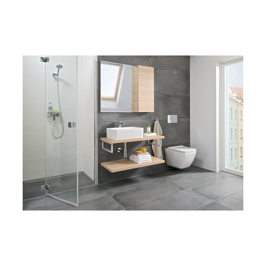 JIKA H8184230001121 - Lavatório de bancada CUBITO 50x35 cm cerâmica/branco