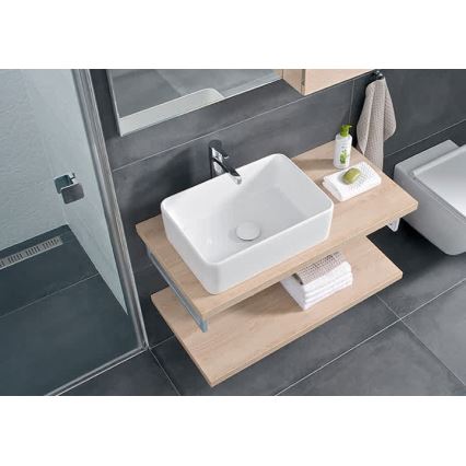 JIKA H8184230001121 - Lavatório de bancada CUBITO 50x35 cm cerâmica/branco