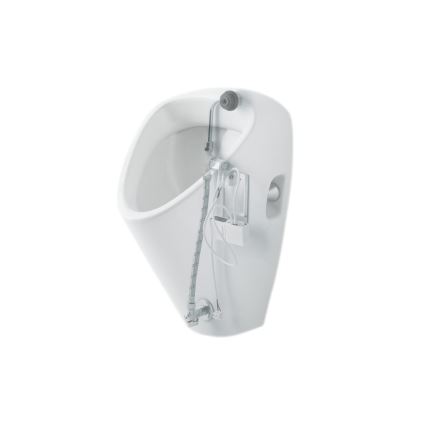 JIKA H8430700000001 - Mictório GOLEM, entrada de água interna, saída traseira, cerâmica/branco