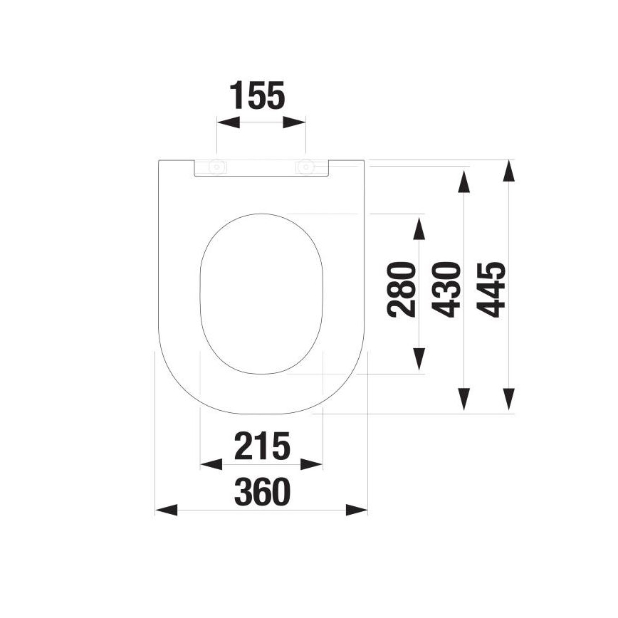 JIKA H8917160000631 - Assento sanitário SoftClose MIO duroplástico/branco
