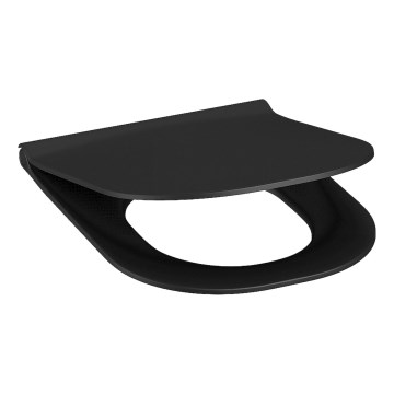 JIKA H8917167160631 - Assento sanitário SoftClose MIO duroplástico/preto mate