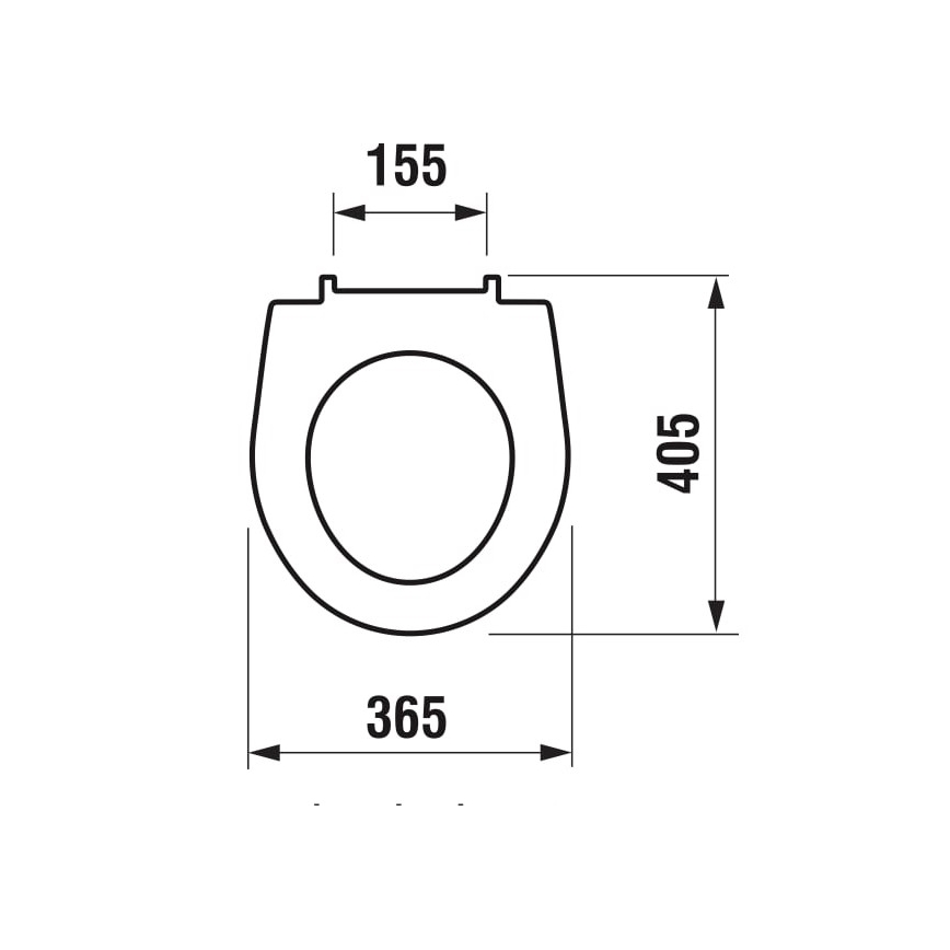 JIKA H8933813000001 - Assento de sanita SoftClose LYRA, duroplástico/branco