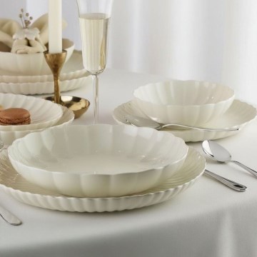 Jogo de jantar 52 peças branco/porcelana