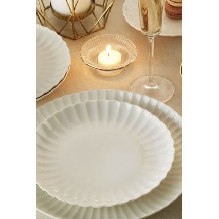 Jogo de jantar 52 peças branco/porcelana