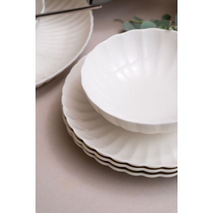 Jogo de jantar 52 peças branco/porcelana