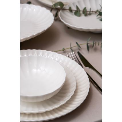 Jogo de jantar 52 peças branco/porcelana