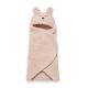 Jollein - Cobertor para envolver fleece Bunny 100x105 cm Pale Pink