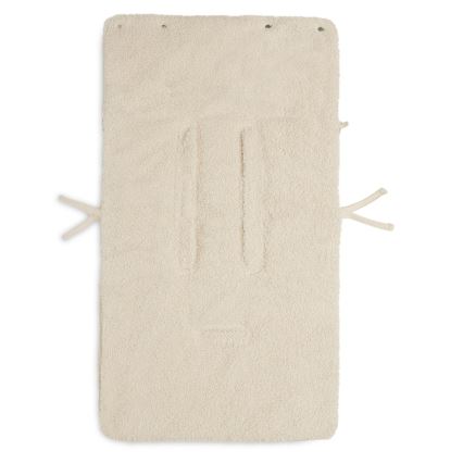 Jollein - Saco para assento de automóvel BOUCLE 42x82 cm Boucle Naturel
