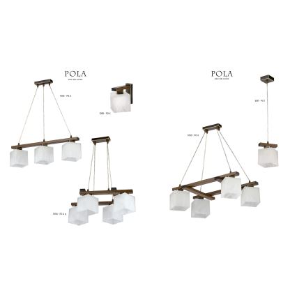 Jupiter 1095 - POK - Luz de parede POLA 1xE27/60W/230V