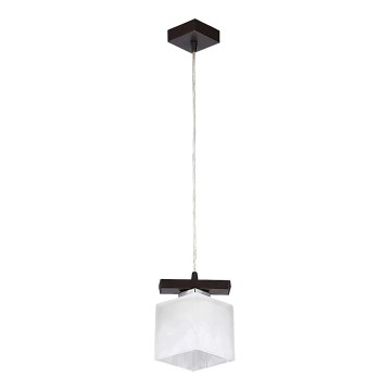 Jupiter 1096 - PO1 - Candelabro pendente POLA 1xE27/60W/230V wenge