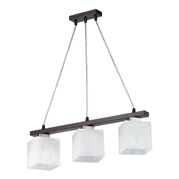 Jupiter 1097 - PO 3 - Candelabro POLA 3xE27/60W/230V wenge