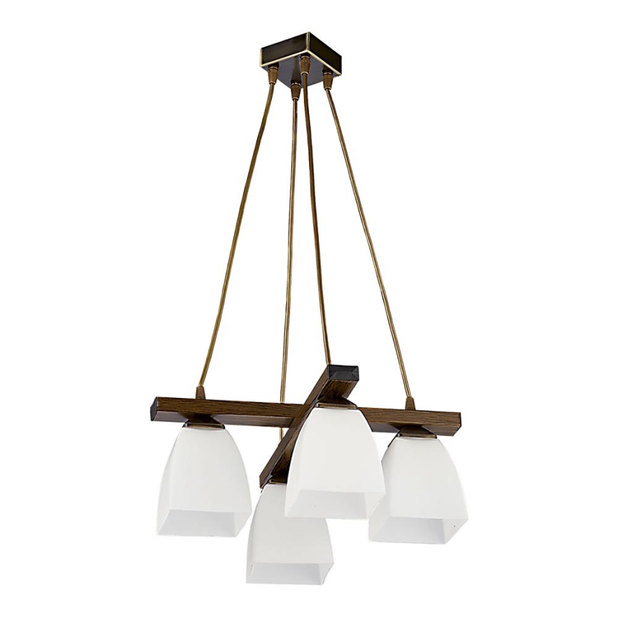 Jupiter 1109 - AB4 - Candelabro pendente ALBA 4xE27/60W/230V