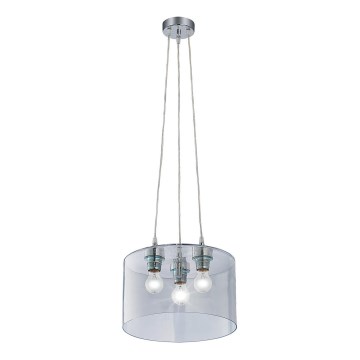 Jupiter 1115 - MD 3 - Luz pendente MODERNA 3xE27/80W/230V