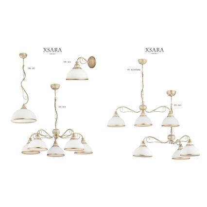 Jupiter 1170 - Luz pendente XSARA 3xE27/60W/230V