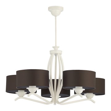 Jupiter 1192 - Luz pendente KASZMIR 5xE27/60W/230V