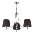 Jupiter 1254 - GX 3 - Candelabro pendente GALAXY 3xE27/60W/230V